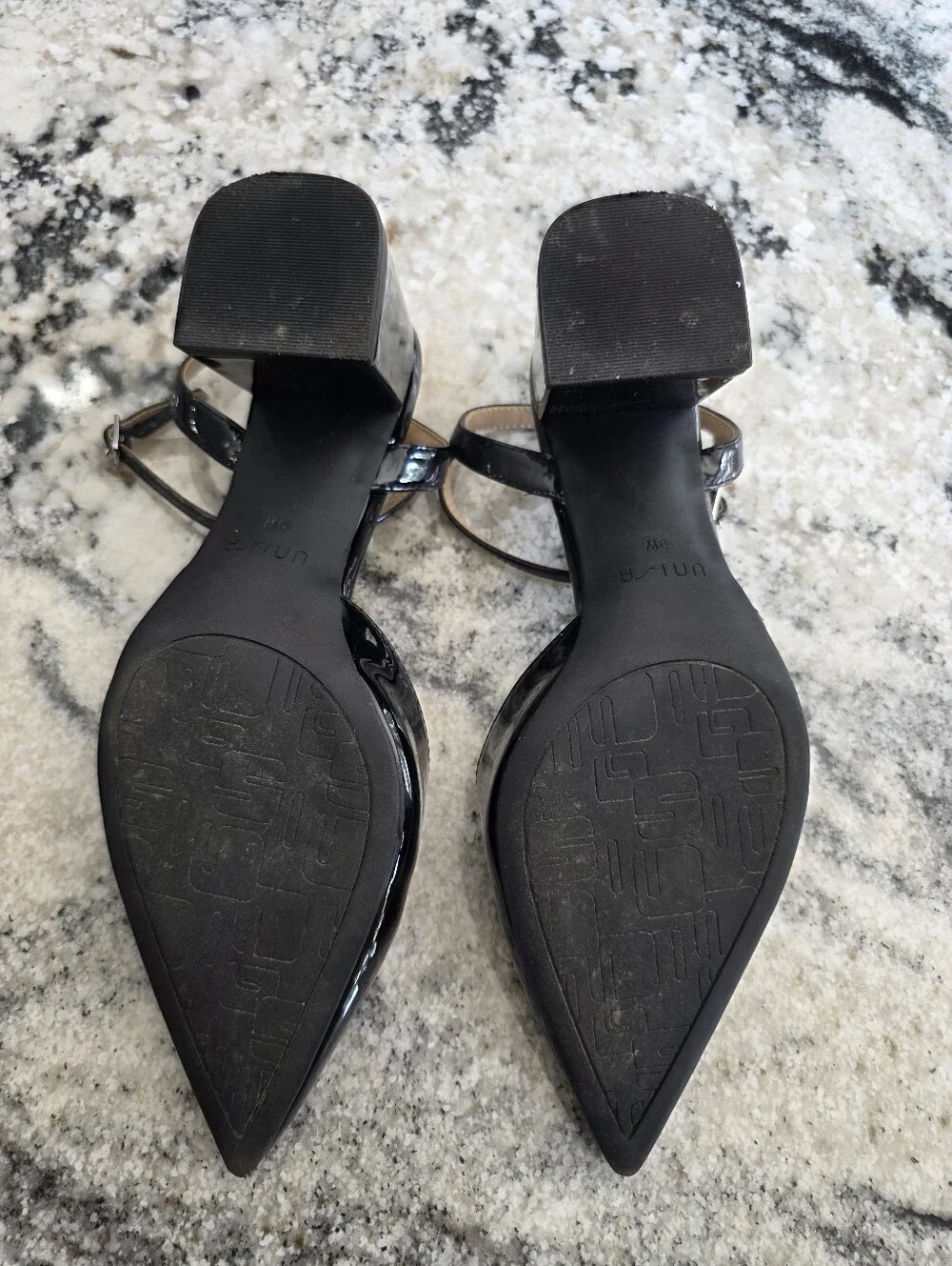 Unisa Slingback Chunky Heels. Preloved.